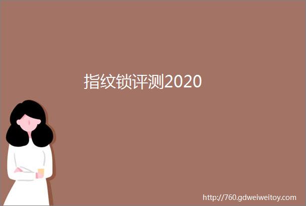 指纹锁评测2020